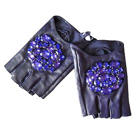 Karl Lagerfeld Luvas Roxo