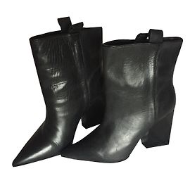 Zara Bottines Noir