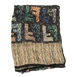 Fendi-Scarf-Blue