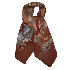 Hermès Les quatres saisons Marrone