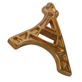 Yves Saint Laurent-BROCHE XXL TOUR EIFFEL-Doré