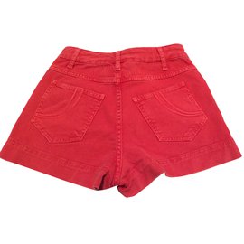 Maje-Shorts-Red