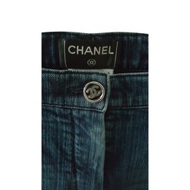 Chanel-Pantalones-Azul