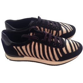 Claudie Pierlot-scarpe da ginnastica-Stampa leopardo