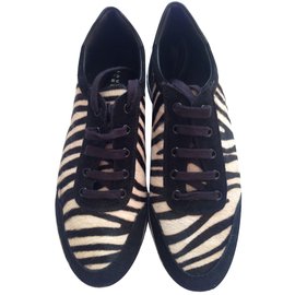 Claudie Pierlot-scarpe da ginnastica-Stampa leopardo