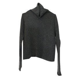 Autre Marque Le Phare de la Baleine Pullover Grau