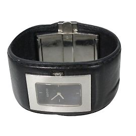 Gucci Montre manchette Noir