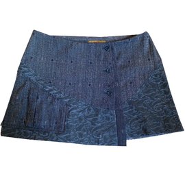 Kenzo-Jupe-Gris anthracite