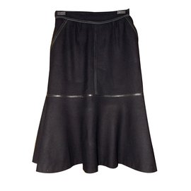 Balenciaga-Skirt-Black