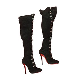 Christian Louboutin-Stivaletti-Nero