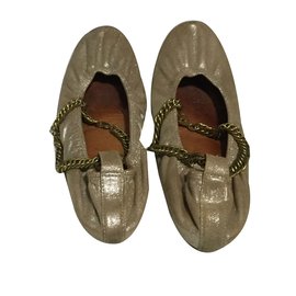 Lanvin-Zapatillas de ballet-Dorado