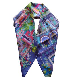 Salvatore Ferragamo Sciarpa seta Multicolore