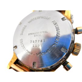 Breitling-Relojes Mecánicos Vénus 188-Dorado