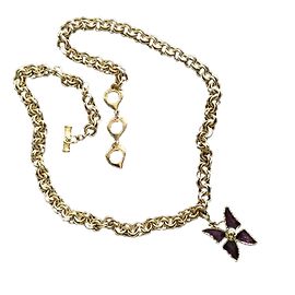 Yves Saint Laurent Collana lunga D'oro