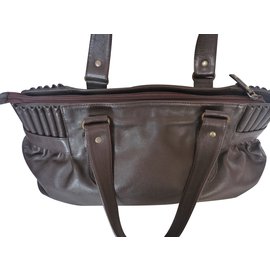 La Bagagerie-Handbag-Brown