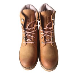 Autre Marque Panama Jack Lederstiefel Braun Braun