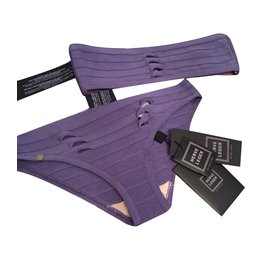 Herve Leger-Traje de baño Herve Leger en talla XS-Púrpura