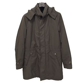 Salvatore Ferragamo manteau Parka Kaki