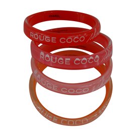 Chanel Pulseira Multicor Coral