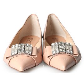 michael kors flats pink