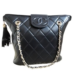 Chanel borsetta Nero