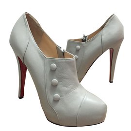 Christian Louboutin-ANKLE boots-Grey