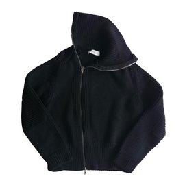 Yves Saint Laurent Pullover Schwarz
