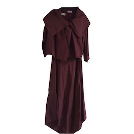Zapa Kleid und Jacke Set dunkelrot Bordeaux