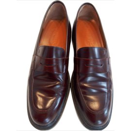 Tod's-loafers-Brown,Dark red