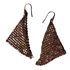 Swarovski Brincos Dourado