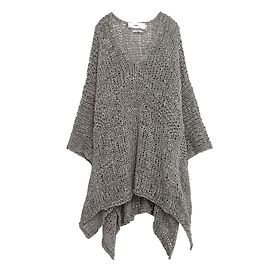 Zara poncho Cinza