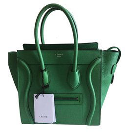Céline-Micro bagaglio-Verde