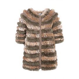 Manoush knitted rabbit coat Other