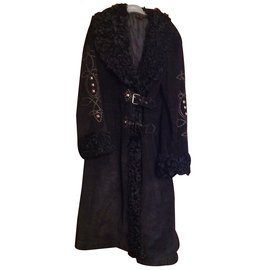 Rene Derhy Coat Black