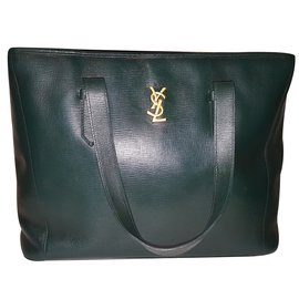 Yves Saint Laurent-Handbag-Green