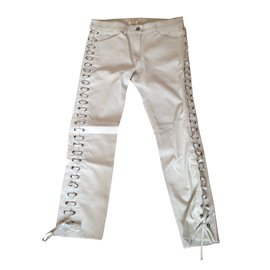 Isabel Marant Pour H&M Hose Weiß