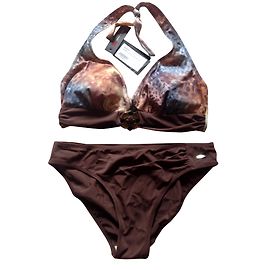 Pierre Cardin Bikini Marrom