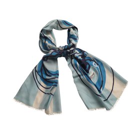 Balenciaga-Scarf-Blue