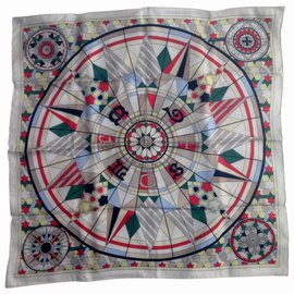 Hermès "ROSA DE COMPAS" Multicor