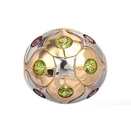 Bulgari-Bvlgari  18 K Gold Ring-Golden