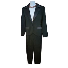 Yves Saint Laurent Pantsuit Black