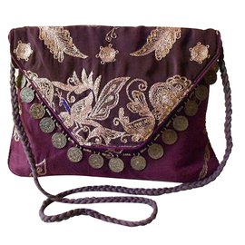 Antik Batik Bolsa Roxo