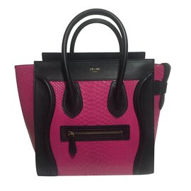 Céline-Bagagem Micro-Rosa