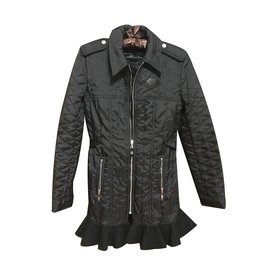 Louis Vuitton-Trench di taglia IT36-Nero