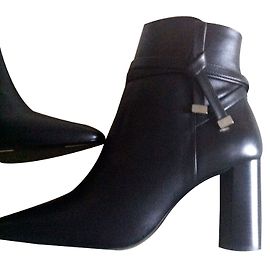 Massimo Dutti Black Heels Black