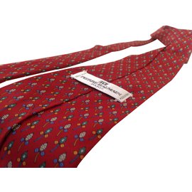 Balmain-Tie-Red