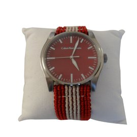 Calvin Klein-Watch-Red