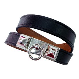 Hermès Pulseira Preto
