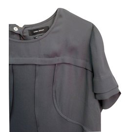 Isabel Marant-Top-Gris anthracite