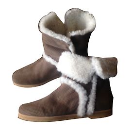 Comptoir Des Cotonniers Botas de tornozelo Taupe